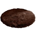 thumbnail image 1 of Ultra Soft Round Faux Fur Area Rug Circular Shaggy Rug Round Fluffy Area Rugs Plush Circle Floor Carpet Mat for Bedroom Living Room Floor Decor, 24" Diameter, 1 of 5