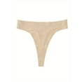 thumbnail image 1 of Ultra-Soft Seamless Thongs - Comfiest, Breathable, and Sweat-Wicking Intimates for Women - Perfect Lingerie and Underwear for Everyday Wear, 1 of 7