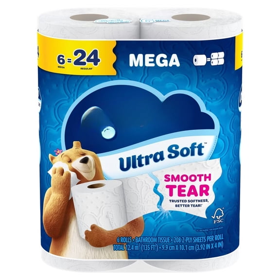 Ultra Soft Septic-Safe Toilet Paper