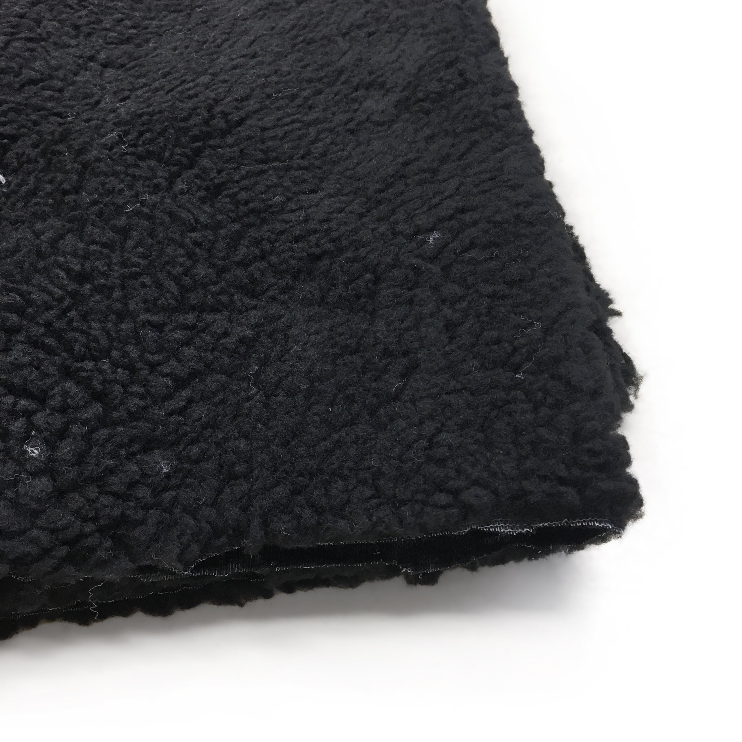Ultra Soft Sherpa Lining 3' x 5' All-Weather Liner 1/4" Thick - Black