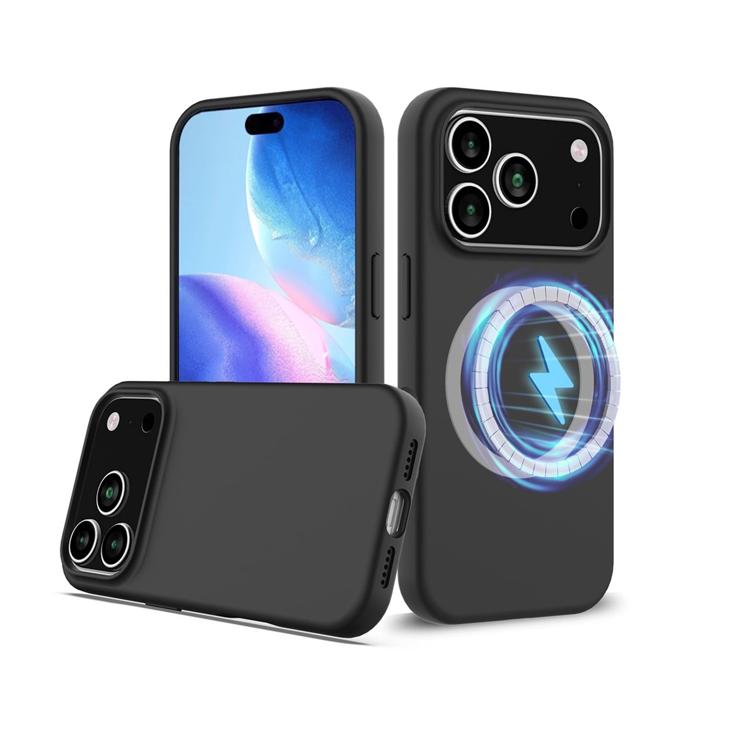 Ultra Soft Silicone Protective Cover for iPhone 17 Pro Max