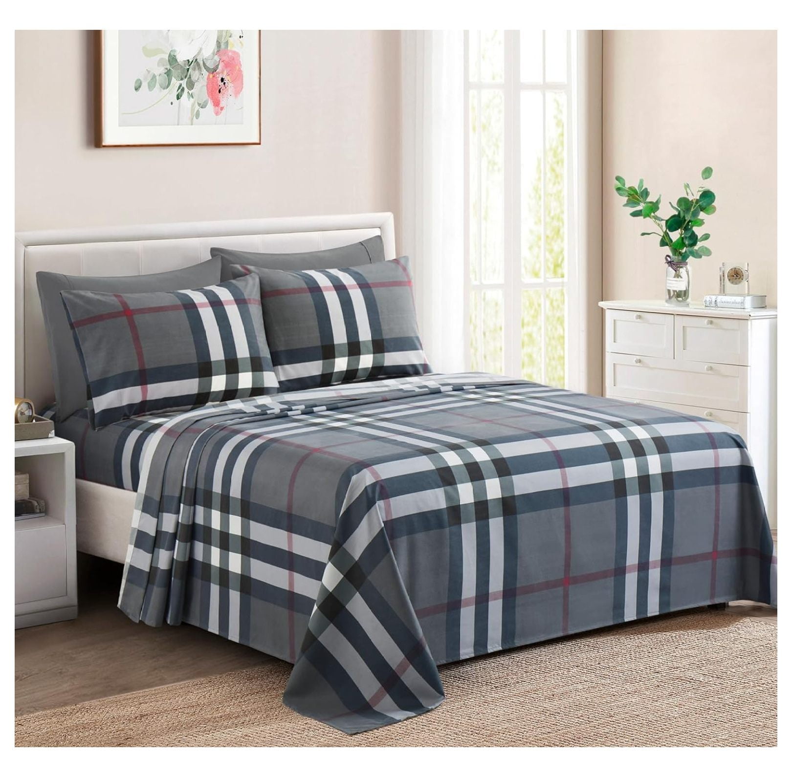 Ultra Soft Silky Deep Pocket Rich Printed Bedding Rayon from Bamboo All ...