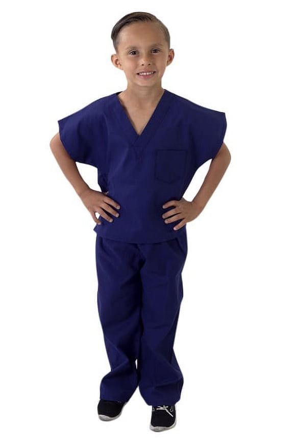 Ultra Soft Stretch Junior Mock Wrap Medical Scrub set 8118 9120