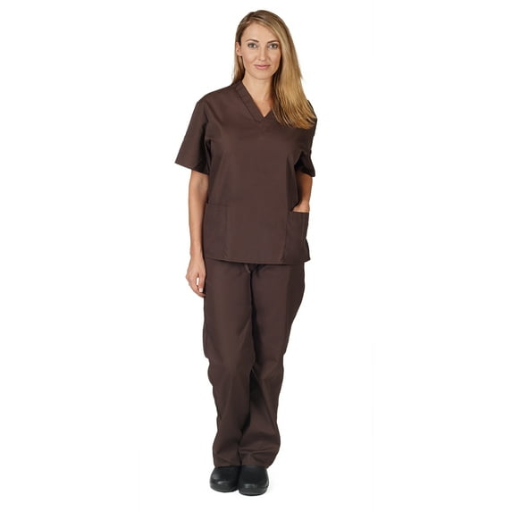 Ultra Soft Stretch Junior Mock Wrap Medical Scrub set 8118 9120