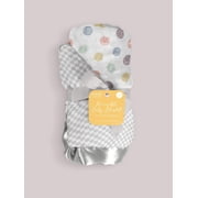 Ultra-Soft Thick Reversible Baby Blanket - Happy Baby Vibes