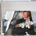 thumbnail image 1 of Ultra Soft Throw Blanket Flannel Dwight Music Yoakam Theme Light Weight Warm Blanket for Living Room/Bedroom 40"X30", 1 of 6