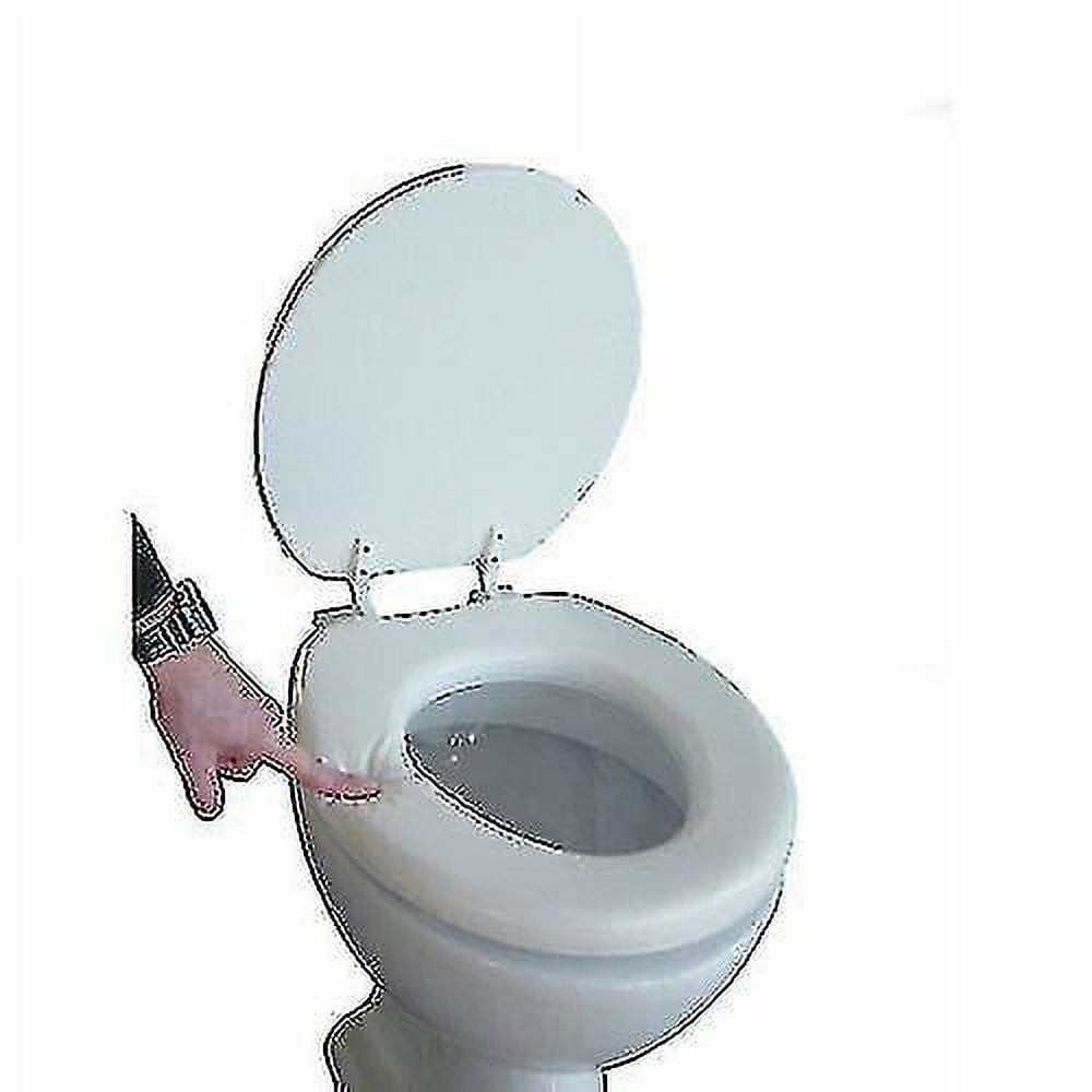 Ultra Soft Toilet Seat Adult Padded Cushion Bathroom White Loo Comfort Wc Good Premium