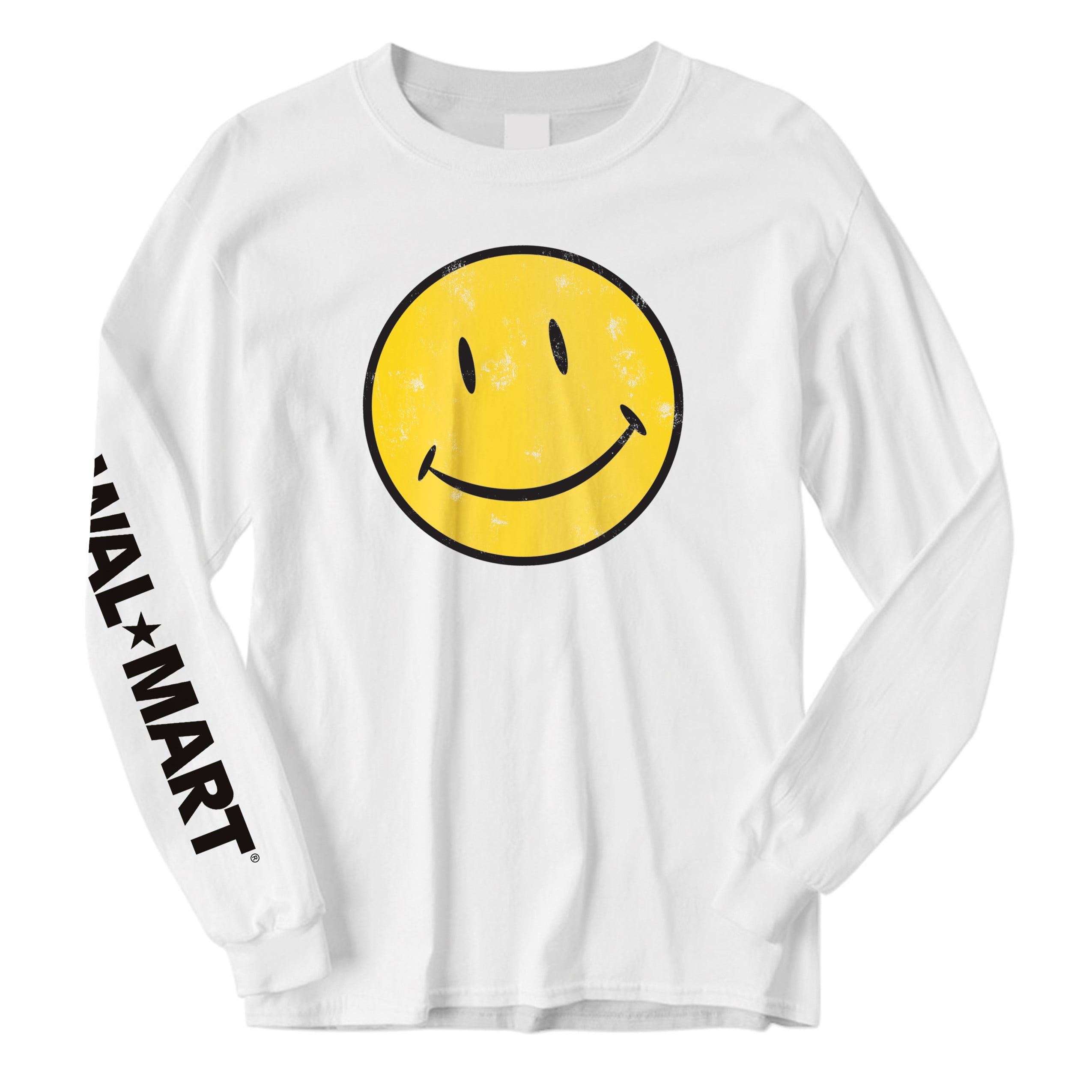 Ultra Soft Walmart Smiley Men's and Big Men's Graphic Tshirt
