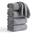 thumbnail image 1 of Kebury Ultra Soft Washclothes set of 4, Quick Dry Face Towel,Hight Absorbent Microfiber Washclothe for Bathroom Gym Spa Kithchen Easy Taking, 1 of 1