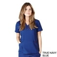 thumbnail image 1 of Ultra Soft Women's Five-Pocket V-Neck Scrub Top, Style 8118, 1 of 2