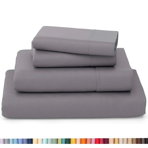 Ultra Soft Wrinkle Resistant Bamboo Sheet Set - 4 Piece Set - 2200 Series