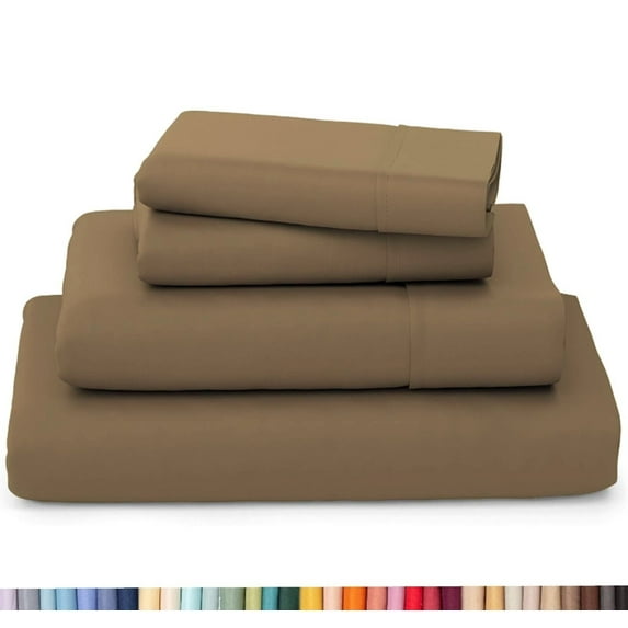 Ultra Soft Wrinkle Resistant Bamboo Sheet Set - 4 Piece Set - 2200 Series