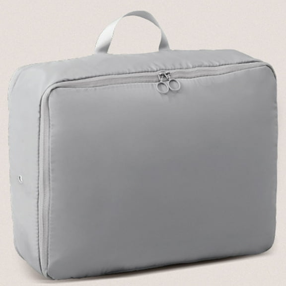 Ultra Space Saving Storage Bags with Zipper, Clothing Comforter Storage Bag, Large Capacity Ultra Space Saving Self Compression Organizer for Bedding, Pillow, Duvet, Sheet Storage