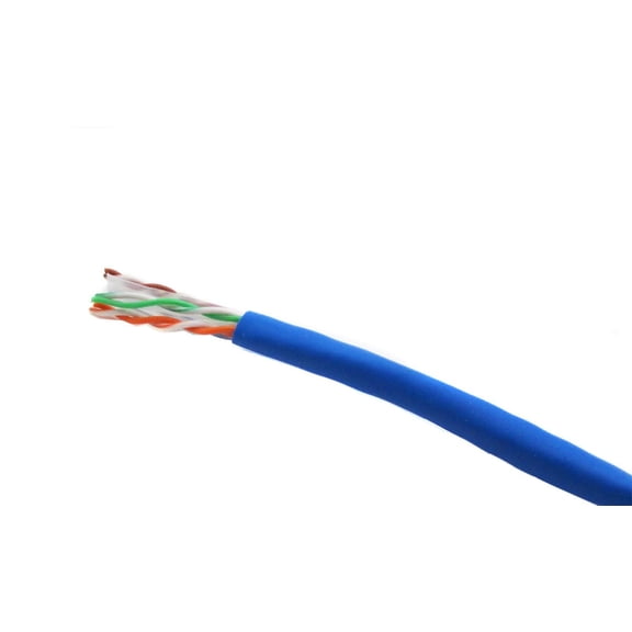 Ultra Spec 200FT (61M) Bulk Raw Cat6 Ethernet Cable (No Ends) - Blue