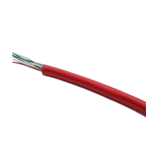 Ultra Spec 500FT (152.4M) Bulk Raw Cat6 Ethernet Cable (No Ends) - Red