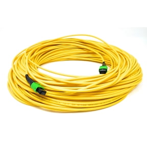 Ultra Spec Cables 12 Fiber Trunk Cable, MTP Female to MTP Female, Singlemode, Type B, OFNR - 15 Meter