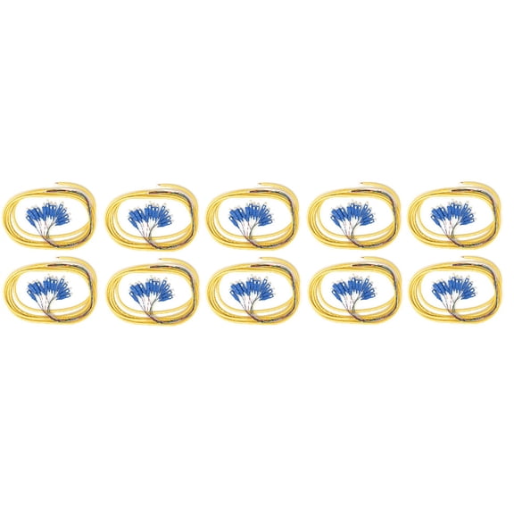 Ultra Spec Cables 12 Strand Singlemode SC-UPC Fiber Pigtail, 1 Meter - 1 Pack - 10 Pack