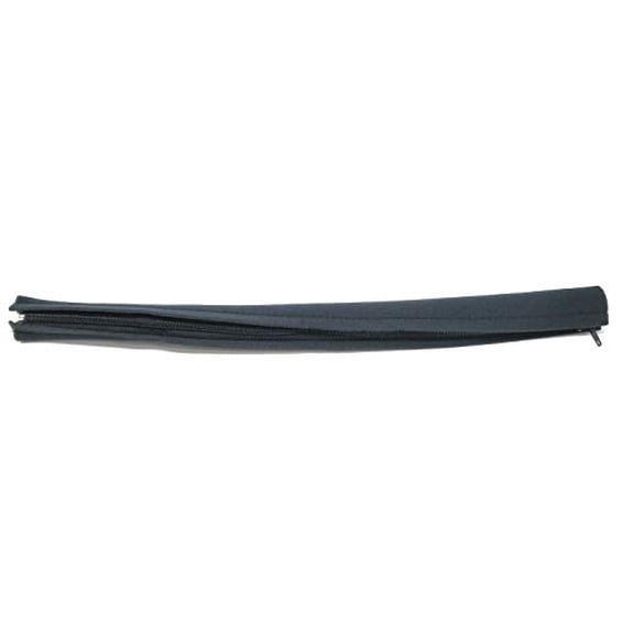 Ultra Spec Cables - 19" Neoprene Cable Management Sleeve with Zipper, Black
