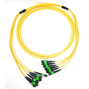 Ultra Spec Cables 72 Fiber Trunk Cable, MTP Female x 6 to MTP Female x 6, Singlemode, Straight Through, OFNR - 2 Meter