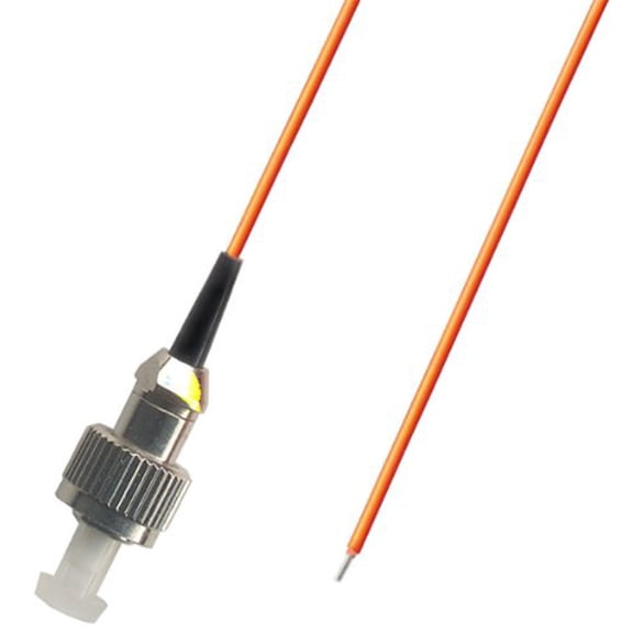 Ultra Spec Cables FC Multimode 62.5/125 Simplex Pigtail Fiber Optic 1M - 0.9 mil for Splice