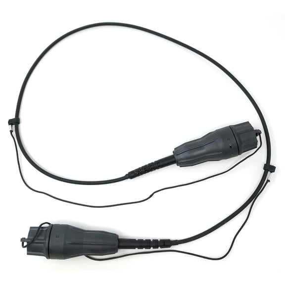 Ultra Spec Cables FTTA Waterproof Encapsulated 2 Core Singlemode TPU Outdoor Fiber Optic Cable - 1 Meter