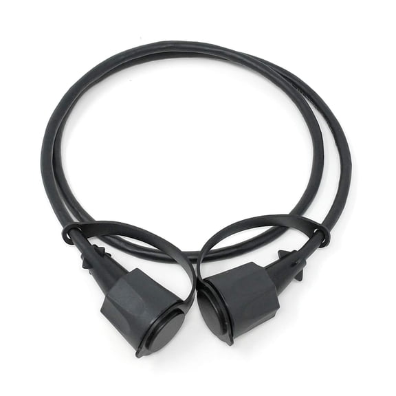 Ultra Spec Cables Industrial Outdoor Shielded Cat6 Cable with Tethered Dust Cap, 100ft