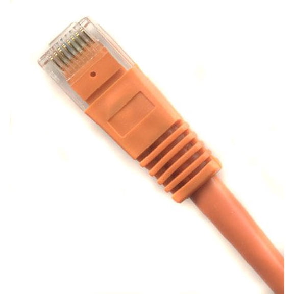 Ultra Spec Cables Pack of 500 - Orange 1FT Cat6 Ethernet Network Cable LAN Internet Patch Cord RJ45 Gigabit