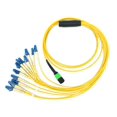 thumbnail image 1 of Ultra Spec Cables Singlemode MPO Male APC to 12 x LC-UPC Simplex Breakout Cable, 30 Meter, 1 of 1
