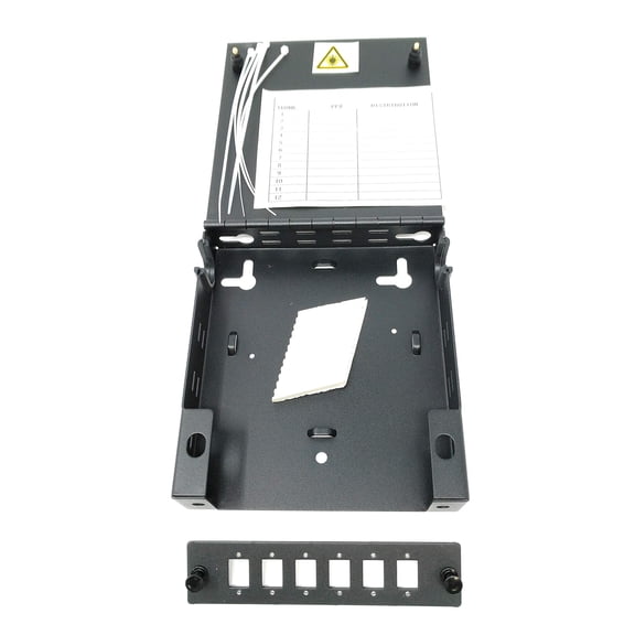 Ultra Spec Cables Unloaded LGX Wall Mount Fiber Enclosure with Splicing Module