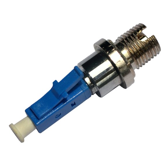 Ultra Spec - LC-Male to FC-Female Hybrid Fiber Adapter - Singlemode (9/125) - Simplex - Metal