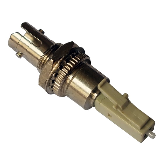 Ultra Spec - LC-Male to ST-Female Hybrid Fiber Adapter - Multimode (50/125) - Simplex - Metal