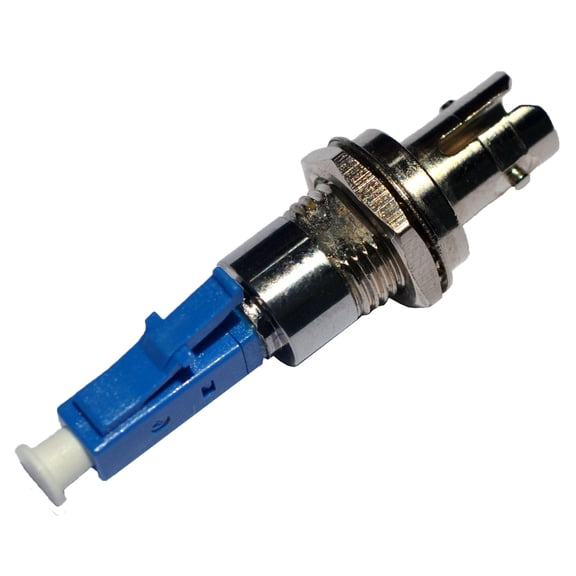 Ultra Spec - LC-Male to ST-Female Hybrid Fiber Adapter - Singlemode (9/125) - Simplex - Metal