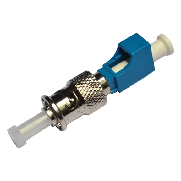 Ultra Spec - ST-Male to LC-Female Hybrid Fiber Adapter - Singlemode (9/125) - Simplex - Metal