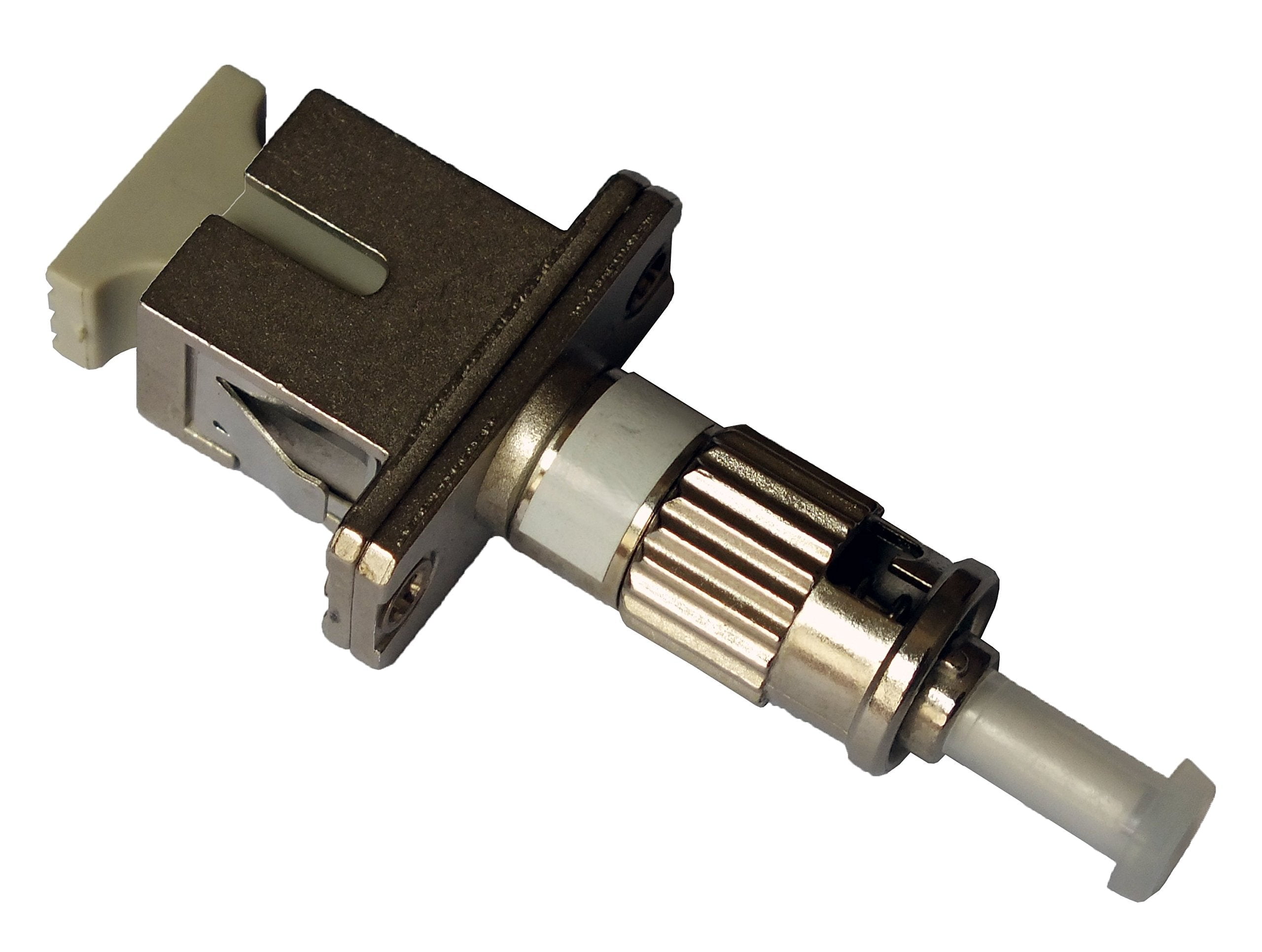 Ultra Spec - ST-Male to SC-Female Hybrid Fiber Adapter - Multimode (50/ ...