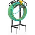 thumbnail image 1 of Ultra Stable Garden Hose Holder, Removable Hose Holder, Holds 160ft Freestanding Hose Storage Hanger for Outdoor Yard Lawn Farm, 1 of 6