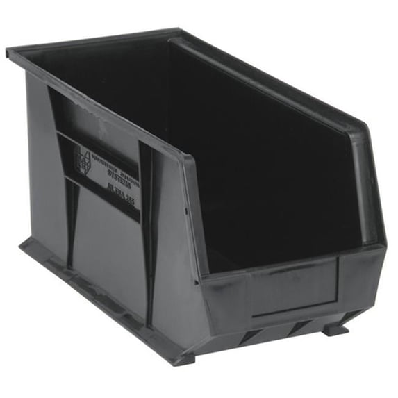 Ultra Stack & Hang Bin, Black - 18 x 8.25 x 9 in.