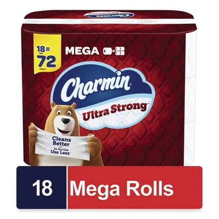 Ultra Strong Bathroom Tissue, Septic Safe, 2-Ply, White, 264 Sheet/Roll, 18/Pack | Bundle of 5 Packs