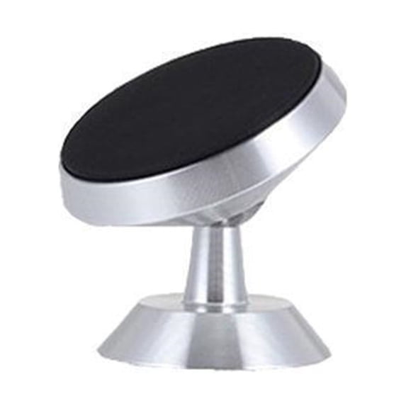 Ultra-Strong Magnetic Car Phone Holder - 360°Rotating Dashboard & Air Vent Mount for All Smartphones 4-7",Silver