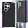 thumbnail image 1 of Ultra Strong Magnetic for Samsung Galaxy S23 FE Case, Military Grade Drop Protection, Compatible with MagSafe, Shockproof Anti-Scratch Translucent Matte Slim Fit Stylish Phone Protective Cover,Purple, 1 of 5