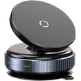 thumbnail image 1 of Ultra Strong N52 Magnetic Phone Holder, N52 Magnetic Phone Holder, Vacuum Suction Cup Car Mount, Ultra Vacuum Suction Cup Phone Mount 360° Adjustable Magnetic Suction Cell Phone Holder (Black-A), 1 of 7