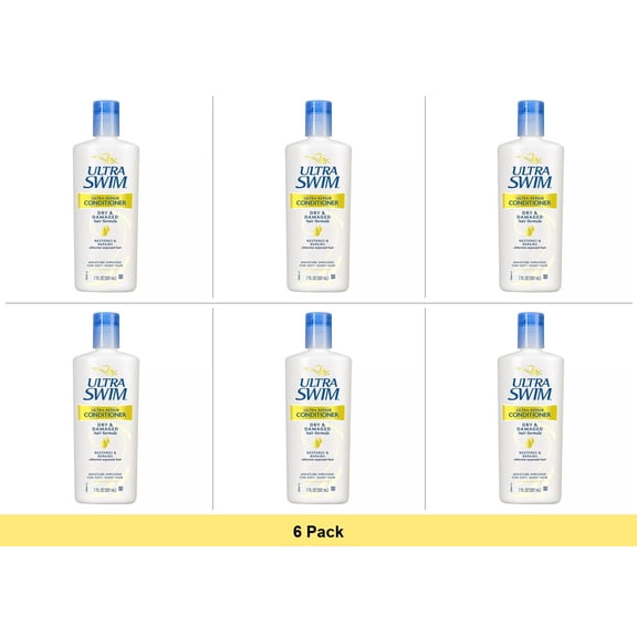 Ultra Swim Ultra Repair Conditioner Dry & Damaged Hair Formula, 7 oz - 6 Pack