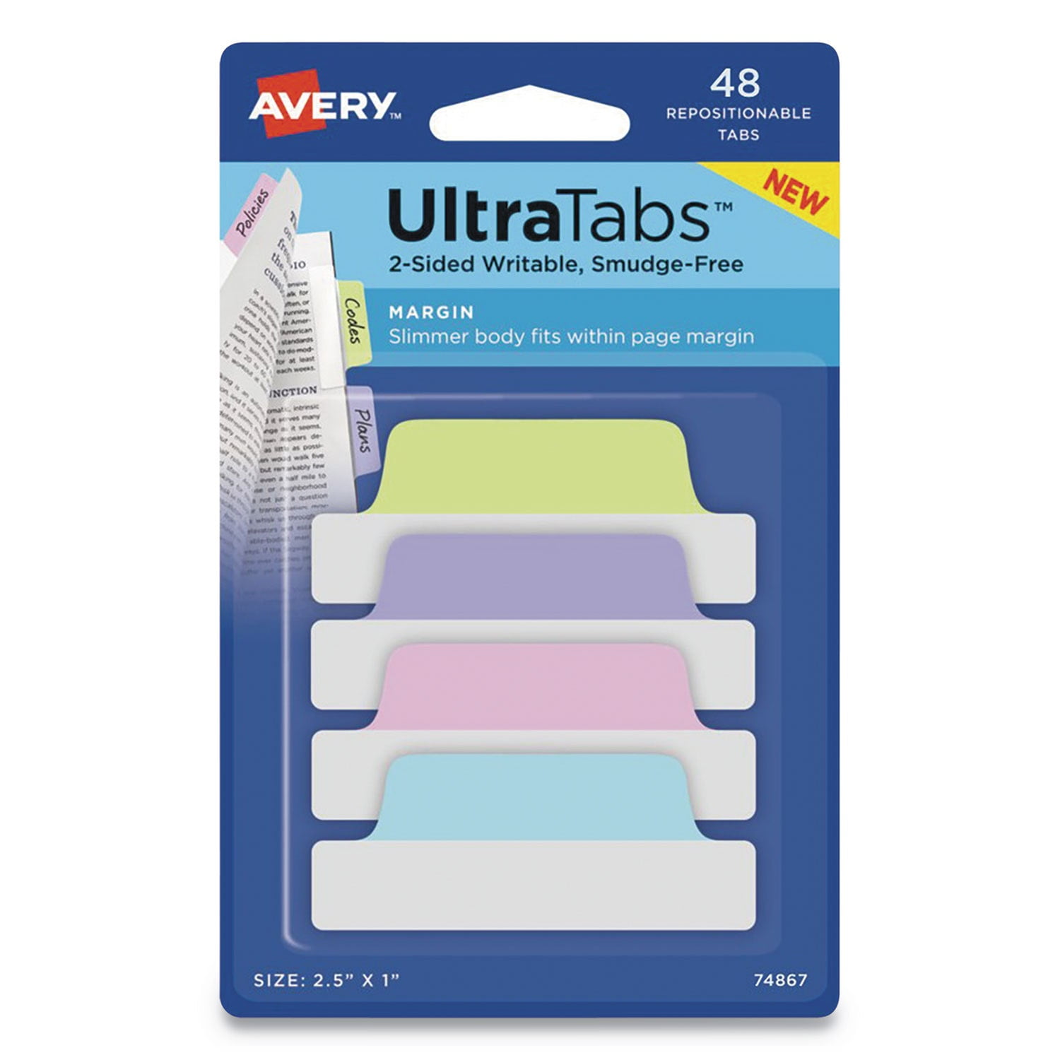 Ultra-Tabs-2-5-x-1-48-Margin-