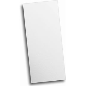 Ultra Thick 120lb Cover Artist Eggshell 4"x 9" Business Note Cards, 125 Thick Blank Cards with Premium Texture for Menu, Program and Rack Cards, Office & Event Supplies