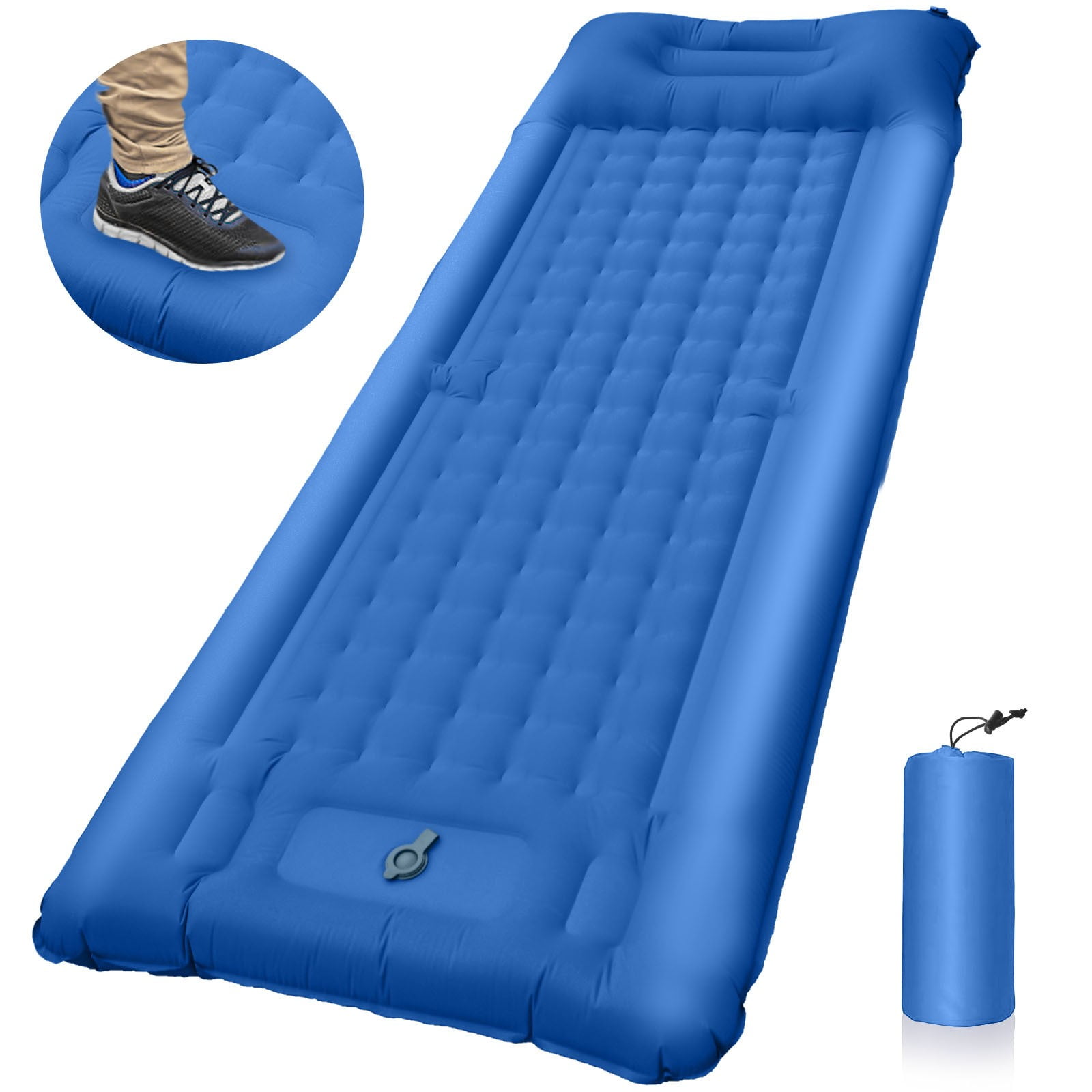 Ultra-Thick Camping Sleeping Pad Air Mattress Inflatable Sleeping Mat ...