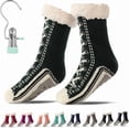 thumbnail image 1 of Ultra-Thick Slipper Home Socks,Non-Slip Fluffy Soft Warm Slipper Socks for Indoor Home Women Men, 1 of 7