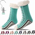 thumbnail image 1 of Ultra-Thick Slipper Home Socks,Non-Slip Fluffy Soft Warm Slipper Socks for Indoor Home Women Men, 1 of 7
