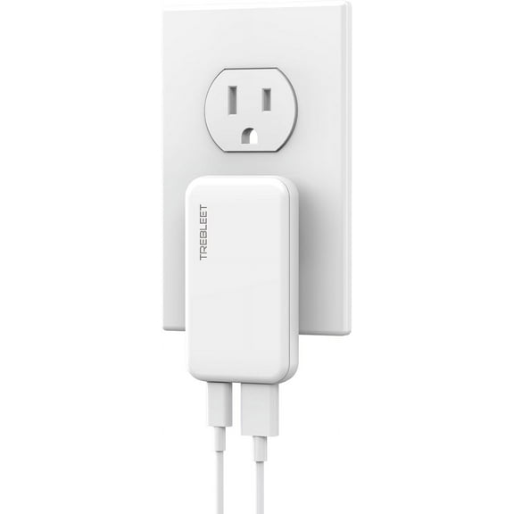 Ultra-Thin 20W USB-C PD Fast Portable Charger, 2-Port Wall Charger, Dual Port PD 3.0& QC 3.0 Compatible for iPhone 15 &15 Pro, 14&14Pro, 13/ 13Pro/ 12/12Pro/ Pixel 8& 8 Pro