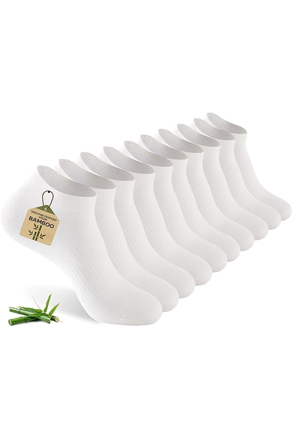 Ultra Thin Ankle Socks for Women, 5 Pairs Bamboo Rayon Low Cut Breathable Seamless Lightweight Pastal Colors Soft Socks