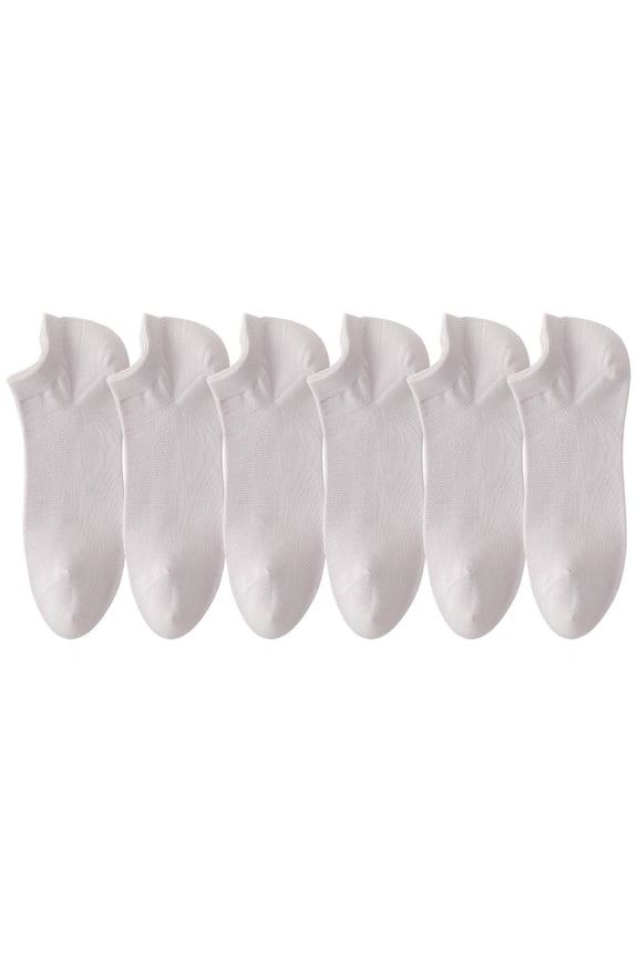 Ultra Thin Ankle Socks for Women, Soft Stretch Pastel Solid Color Low Cut Casual Socks for Daily Casual Walking Socks