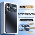 thumbnail image 1 of Ultra Thin Case Compatible with iPhone 13 Pro Max, Minimalist Matte Back Cover with Full Camera Protection, Luxury Anti-Scratch Shockproof Slim Shell For iPhone 13 Pro Max, Black, 1 of 11